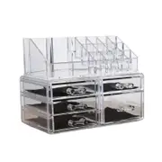 Catzon Clear Cosmetic Storage Organizer Skin Care Lipstick Display Box-A