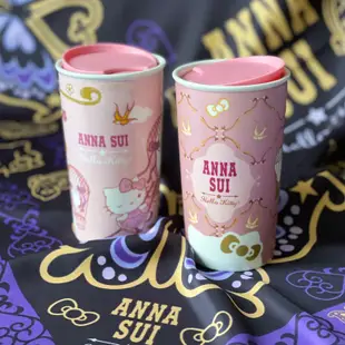 Anna sui Hello kitty 馬克杯 噴霧瓶 購物袋 水晶球 桌墊 保溫瓶 化妝包 圍巾 環保餐具 水晶球