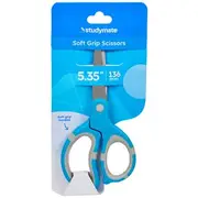 Studymate Soft Grip Scissors 135mm Blue