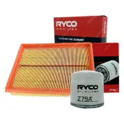 Ryco Oil Air Filter for Kia Magentis MG Rondo UN 4cyl 2L 2.4L V6 2.7L Petrol