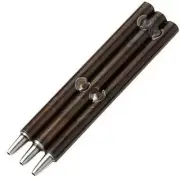 Seiwa Leathercraft No. 7 Leather Lacing Triple Hole Round Punching Tool 2.1mm
