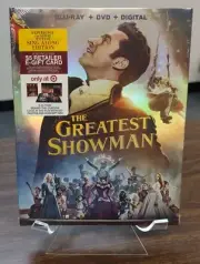 NEW SEALED The Greatest Showman Target-Exclusive w/36-Page Book (Blu-ray+DVD+DC)