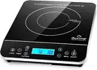 Compact 1800W Induction Hot Plate with LCD Touch Panel for Effortless Cooking