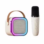 K12 Karaoke Machine Portable Bluetooth 5.3 PA Speaker System with 1-2 Wireless M