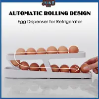 在飛比找蝦皮購物優惠-Auto Rolling Egg Rack Holder S