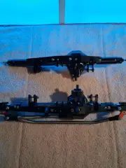 CNC Front & Rear Aluminum Axle 1/10 RC Crawler Axial Wraith RR10 Bomber SMT10
