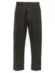 [Prada] Prada-Canvas Old Pantaloni Nero-Uomo S