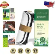 Zero Waste Cotton Kitchen Towels - 24 Pack Machine Washable, Soft & Absorbent