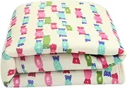 Beautiful Cat Cushion Machine Washable Dog Beds Large Cotton Plush Bite Resistant Non Slip Square Dog Cushion Lightweight Soft for Dogs Cats Rabbits Other Animals Blueberry,80