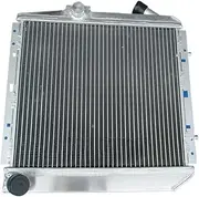 Compatible For RENAULT 5 SUPER 5/R5 9/11 GT TURBO 1985-1991 ALUMINUM ALLOY RADIATOR 86 87 88 89 90 91(Radiator and fan)