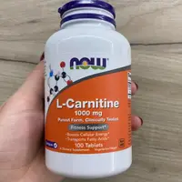 在飛比找蝦皮購物優惠-免運💪Now Foods L- Carnitine L 肉鹼