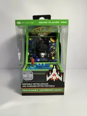 My Arcade DGUNL-4195 Galaga/Galaxian Micro Player Pro Portable Retro Arcade New