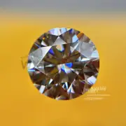 Moissanite loose stones Largesize Moissanite GRA round brilliant cut VVS D Color
