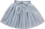 [Generic] Retro Dress for Toddlers Little Child Girls Tulle Skirt Tutu Dancing Skirt Girls Net Half Skirt Short Skirt Son Princess Skirt Easter Dress for Baby Girl 12 Month