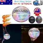 NEW Size 7 Holographic Glowing Reflective Basketball Light Up Glow in The Dark~