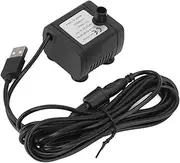 Miniature Water Pump DC6 12V USB Powered High Performance 0 200cm Head Easy Installation Multipurpose Fountain Micro Pump for Fish Tanks Aquariums Ponds Rockeries ABS Material