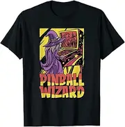 VidiAmazing Pinball Machine Arcade Game Player - Pinball Wizard ds1178 T-Shirt