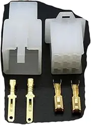 BIZOCA 1/10/20 Sets 2 3 4 6 9 Pin Automotive Electrical Wire Connector 2.8 MM Male Female Cable Terminal Plug Kits Motorcycle Ebike Car(9P Female Male,10 Sets)