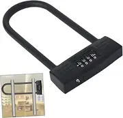 DOITOOL Password Combination for Bike Scooter Gate Easy to Set 4- Keys Required Secure Locking