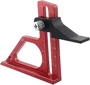 Woodworking Height Ruler | Depth Height Measuring Tool with Scale,Aluminum Alloy Precision-Machined Measuring Tool for Furniture Making Carpentry Workshop