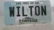 Wilton New Hampshire Metal Sign