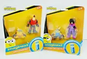 Imaginext Minions The Rise of GRU Figure Stuart & Belle Bottom, Bob & Svengence