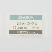 Genuine Citizen 518-2024 Seconds Hand Gold 15.0mm New Old Stock Parts (G5D17)