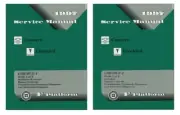 1997 Chevrolet Camaro Pontiac Firebird Shop Service Repair Manual Book Engine