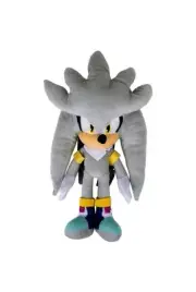 Sonic The Hedgehog Silver Sonic 16" Plush Backpack T
