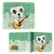 New K.K. Slider Style B ANIMAL CROSSING BiFold Wallet Credit Card Billfold