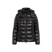 [Moncler] Moncler-Black Bady Polyamide Jacket-Donna 0 NUM