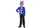 David Walliams Childrens/Kids Howler Werewolf Costume (Multicoloured) - UTBN6160