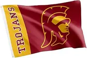 Desert Cactus USC Flag University of Southern California Trojans Flag Banners 100% Polyester Indoor Outdoor 3x5 feet Flags (Style Team Name B)