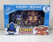 KidRobot - Sonic The Hedgehog - Metal Sonic + Dr. Eggman - 2 Pack Set (SEALED)