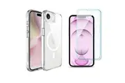iCoverLover For iPhone 16e Case Compatible with MagSafe + 2x Screen Protectors