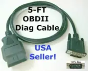 OBD2 OBDII Data Cable Compatible with Autel MaxiScan MS509 Scanner Code Reader