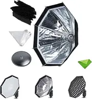 Godox AD-S7 Softbox Light Diffuser for Godox AD200 AD200Pro AD360II 48cm Soft Boxes Soft Light Modifier with Honeycomb Grid