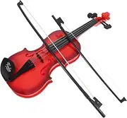 BESPORTBLE Vintage Style Violin Toy Boys and Girls' Beginner Violin Acoustic String Toys Music Learning Performance