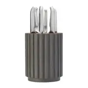 Furi Pro Radial 7pc Knife Block Set Flint Terrazzo 7 Piece | 41526
