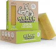 HENCH – Mens Soap Bar 2 Pack Handcrafted Natural Body Soap for Men with No Palm Oil & No Harsh Chemicals Exfoliating & Moisturising Soothes Dry Irritated Skin