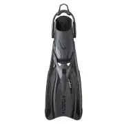 Tusa Vesna Fin with Bungee Strap, Large/X-Large, Black
