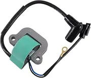 502880 18-5196 Ignition Coil Assembly for Johnson Evinrude OMC 581407 777665 581319 Sierra 9.9 15 40 hp Outboard 9.9hp 15 hp 40hp 0502880 0581407 0777665 0581319 (1974-1975-1976) Mallory 9-23101
