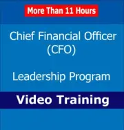 Chief Financial Officer (CFO) Leadership Video Training Course Tutorials CBT