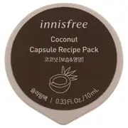 Innisfree Capsule Recipe Pack Mask - Coconut by Innisfree for Unisex - 0.33 oz Mask
