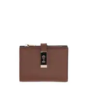Bally Lock Me Bi-Fold Wallet One size Red