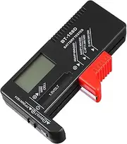 jojofuny Portable Digital Battery Tester Voltage Checker for AA AAA C D Button Cell Batteries Volt Checker for Home and Professional Use