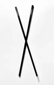 Set Of 4 Pantone Universe Sushi Chopsticks Black 19-4007 (Sold Out - Rare Gift
