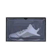 Black Sneaker Display Cases Shoe Box Extra Large Transparent Clear Plastic Boxes