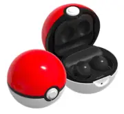 [Samsung] Buds2 Pro/2/Live/Pro Pokemon Monster Ball Cover Case + 1Random Sticker