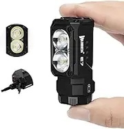 LED Torch Rechargeable Flashlight，WUBEN E7 1800 Lumens Super Bright Torches,Powerful Handheld Torches; IP68 EDC Flash Light for Headlamp Use, Rescue, Camping；